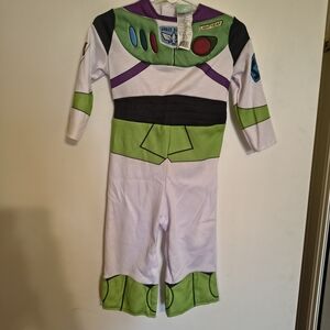 Disney Buzz Lightyear Jumpsuit Costume - White, Green & Purple